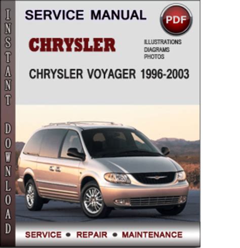 2003 chrysler voyager manual Reader