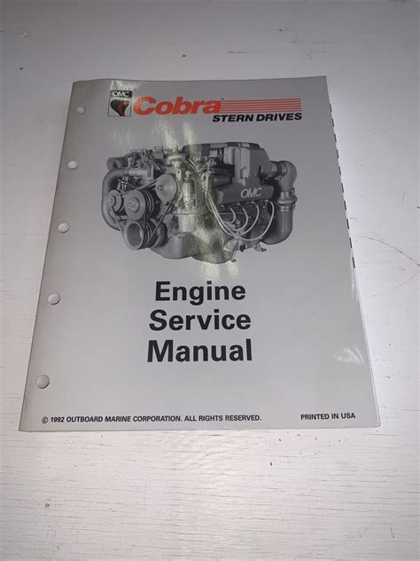 2003 cobra service manual Reader