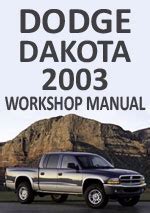 2003 dodge dakota repair manual Kindle Editon