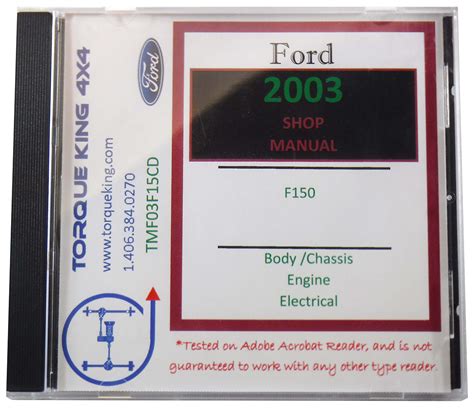 2003 f150 shop manual PDF