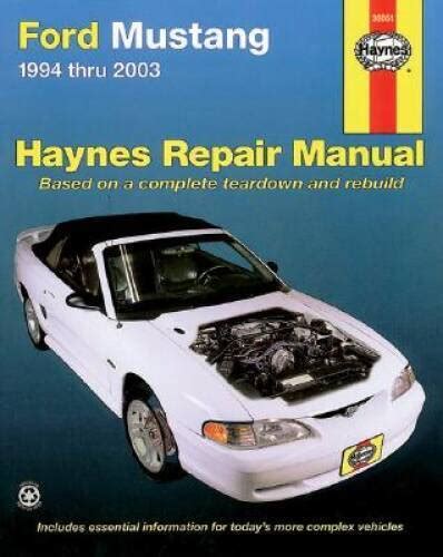 2003 ford mustang haynes PDF