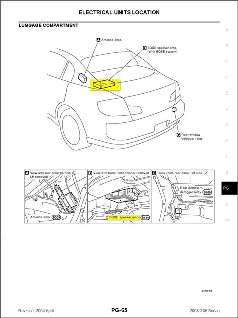 2003 g35 speaker guide pdf PDF