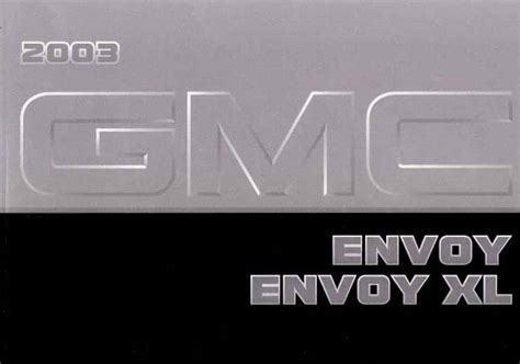 2003 gmc envoy owners pdf manual Doc