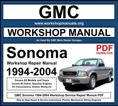 2003 gmc sonoma repair manual Doc