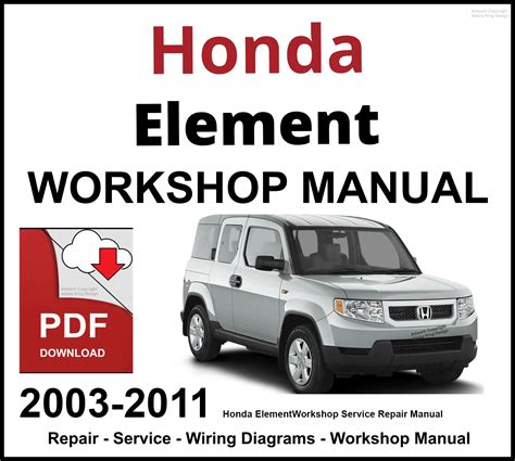 2003 honda element manual Kindle Editon