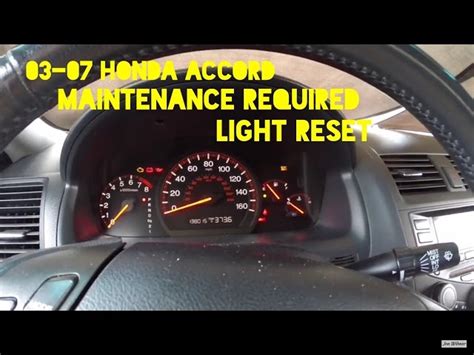 2003 honda element reset maintenance required light Kindle Editon