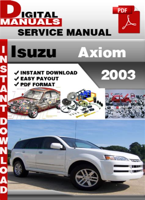 2003 isuzu axiom manual Kindle Editon