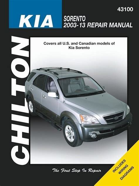 2003 kia sorento service manual Epub