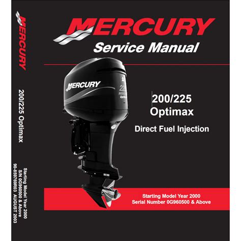 2003 mercury optimax 225 service manual pdf Reader