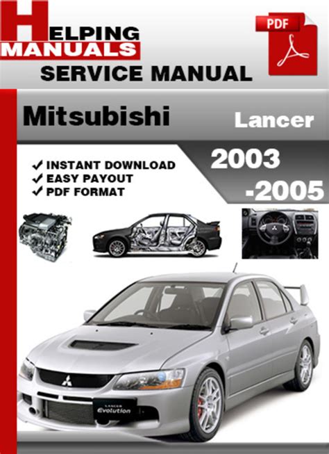 2003 mitsubishi lancer repair manual Kindle Editon