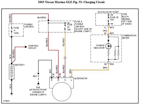 2003 nissan altima alternator wiring diagram Reader