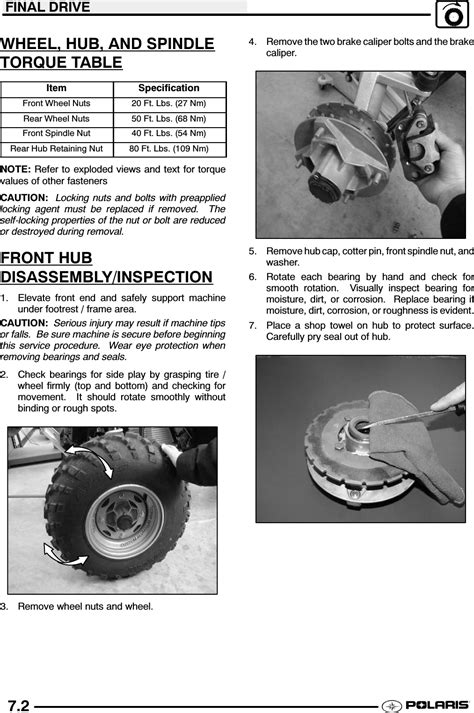 2003 polaris service manual PDF
