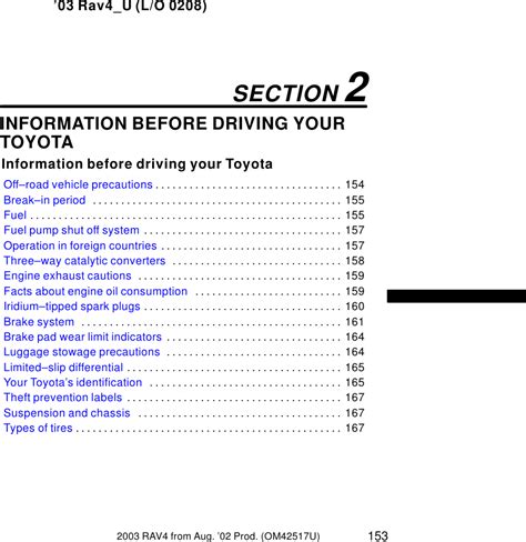 2003 rav4 owners manual pdf Kindle Editon