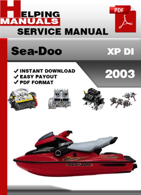 2003 seadoo service manual PDF