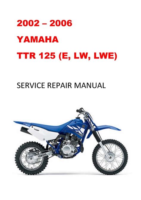 2003 ttr125 service manual Epub