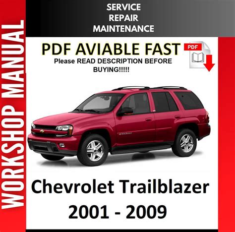 2004 Chevy Trailblazer Repair Pdf Manual Ebook Doc