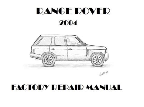 2004 Range Rover Hse Owners Manual Ebook Kindle Editon