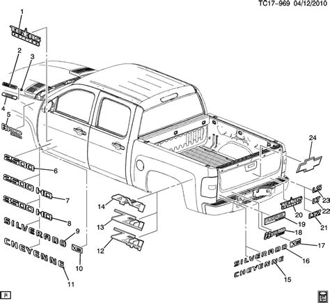 2004 Silverado Body Parts Catalog