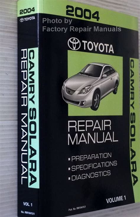 2004 TOYOTA SOLARA SERVICE MANUAL Ebook PDF