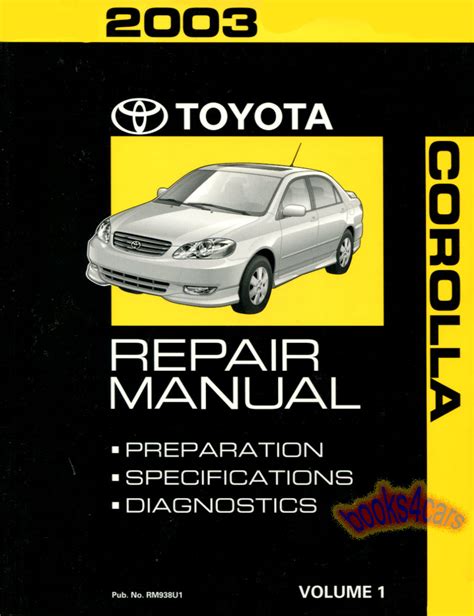 2004 Toyota Corolla Manual Ebook Kindle Editon