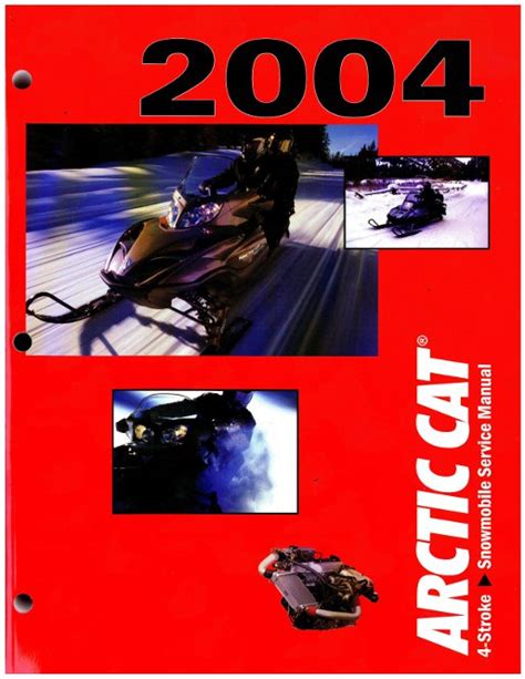 2004 arctic cat snowmobile service manual Kindle Editon