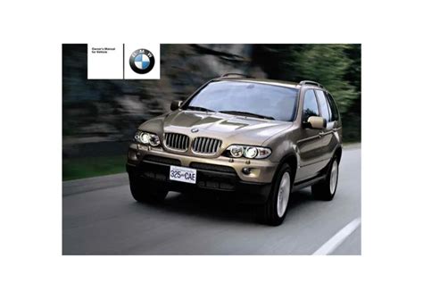 2004 bmw x5 owners manual Epub