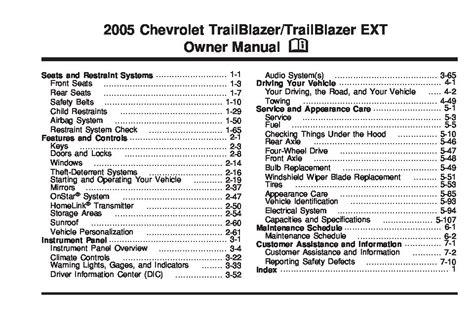 2004 chevy trailblazer downloadable repair manual Epub