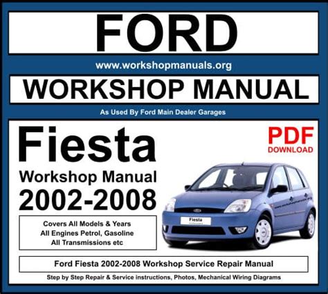 2004 ford fiesta workshop manual pdf manualspath com Doc