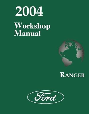 2004 ford ranger manual PDF