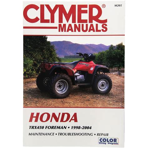 2004 honda foreman owners manual Kindle Editon