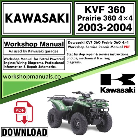 2004 kawasaki prairie 360 owners manual Reader