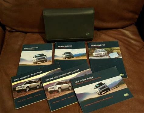 2004 land rover range rover owners manual Kindle Editon