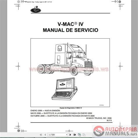 2004 mack service manual PDF