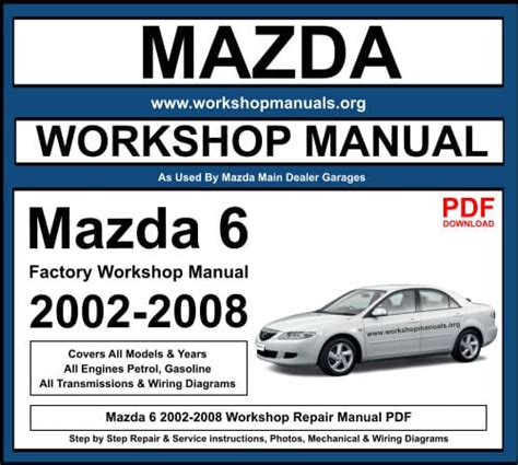 2004 mazda 6 workshop manual Epub