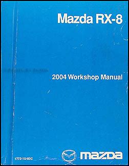 2004 mazda rx 8 repair manual PDF