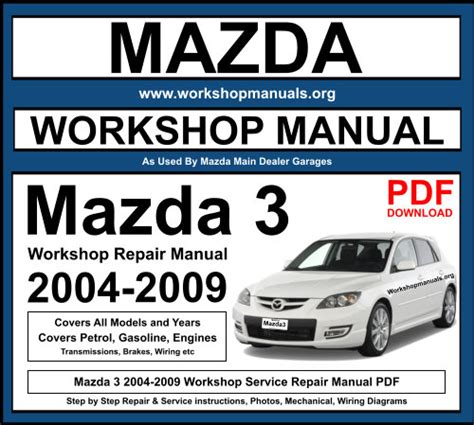 2004 mazda3 engine service manual Reader