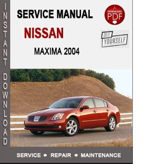 2004 nissan maxima se diy troubleshooting guide Reader