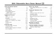 2004 olds alero owners manual Reader