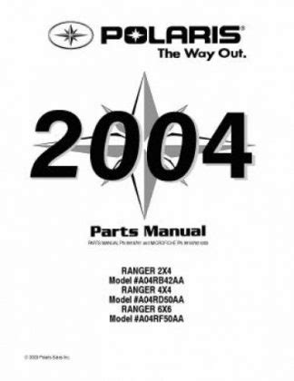 2004 polaris ranger owners manual Kindle Editon