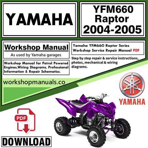 2004 raptor 660 repair manual pdf PDF