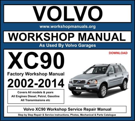 2004 volvo xc90 repair manual Reader