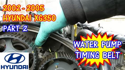 2004 xg350 hyundai repair manual timing belt PDF