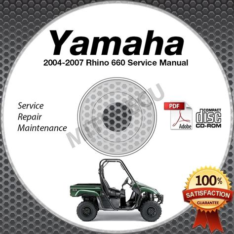 2004 yamaha rhino service manual PDF