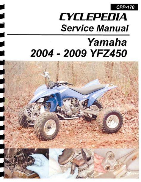 20042005 yamaha yfz450 atv service repair workshop manual PDF