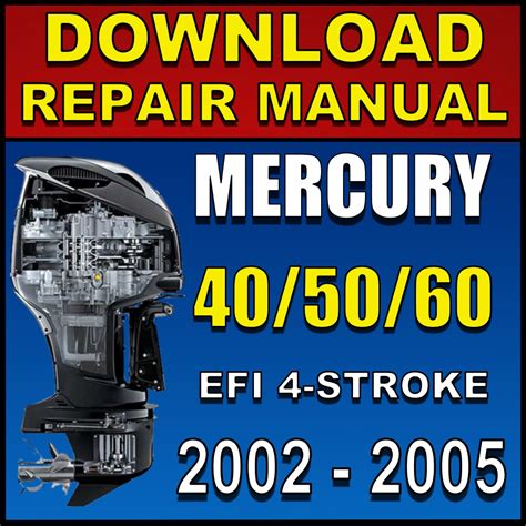 2005 40 hp mercury repair manual PDF