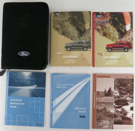 2005 Ford Explorer Owners Manual Ebook Doc
