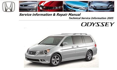 2005 Honda Odyssey Repair Manual  Ebook Doc