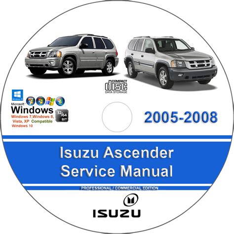 2005 ISUZU ASCENDER REPAIR MANUAL Ebook Kindle Editon
