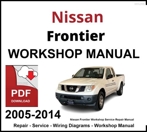 2005 Nissan Frontier Service Manual Ebook Kindle Editon