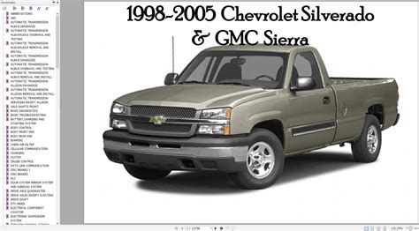 2005 chevy truck owners manual PDF